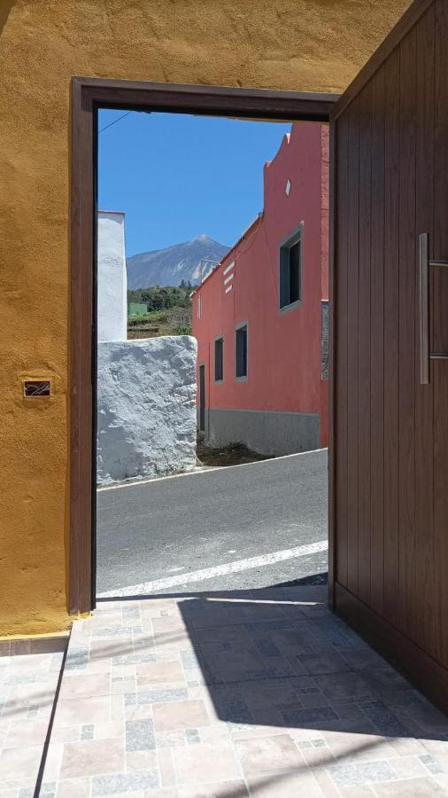 Tradicional Casa Canaria Con Piscina Y Vistas Al Teide Icod De Los Vinos Bagian luar foto