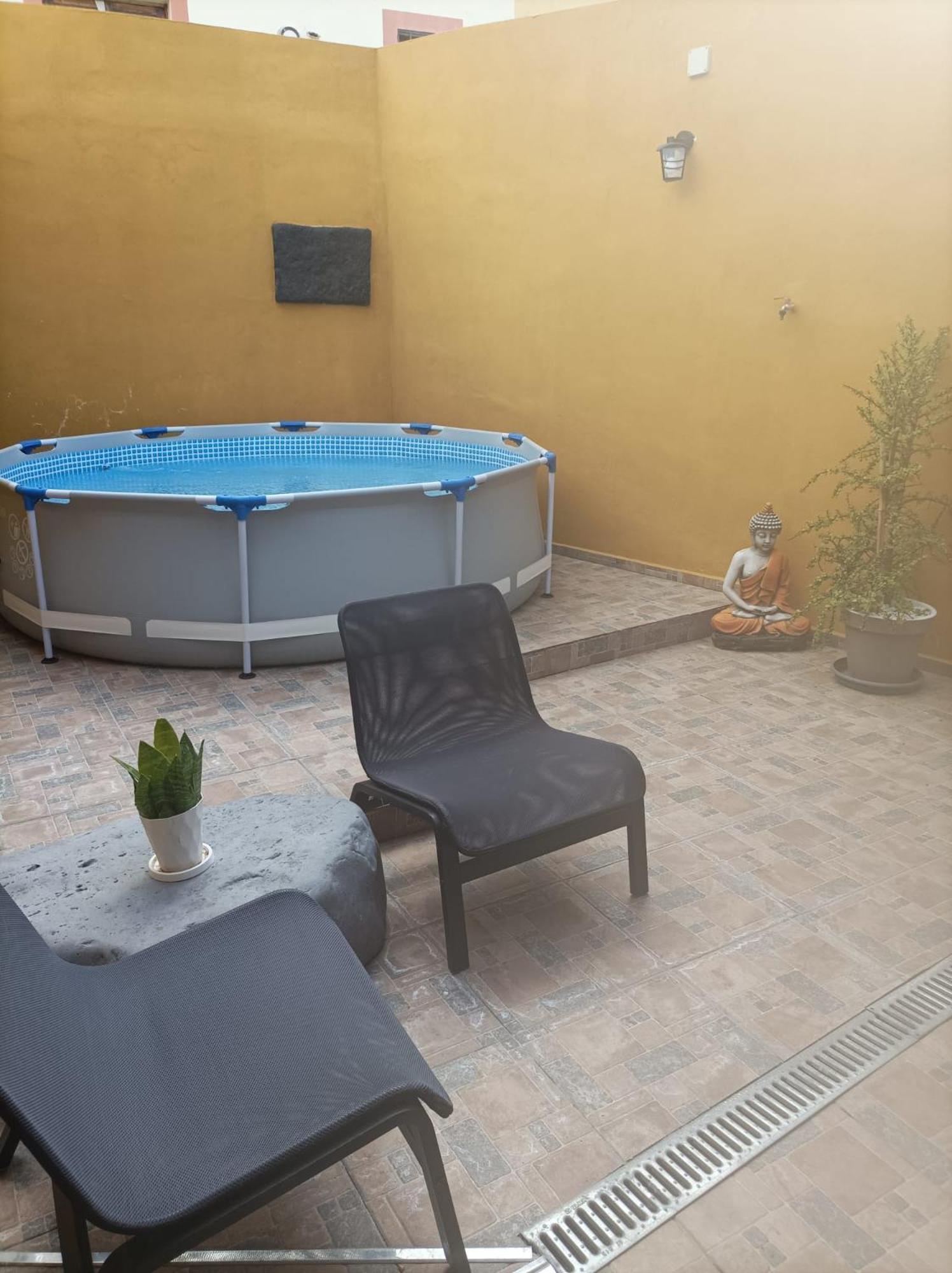 Tradicional Casa Canaria Con Piscina Y Vistas Al Teide Icod De Los Vinos Bagian luar foto