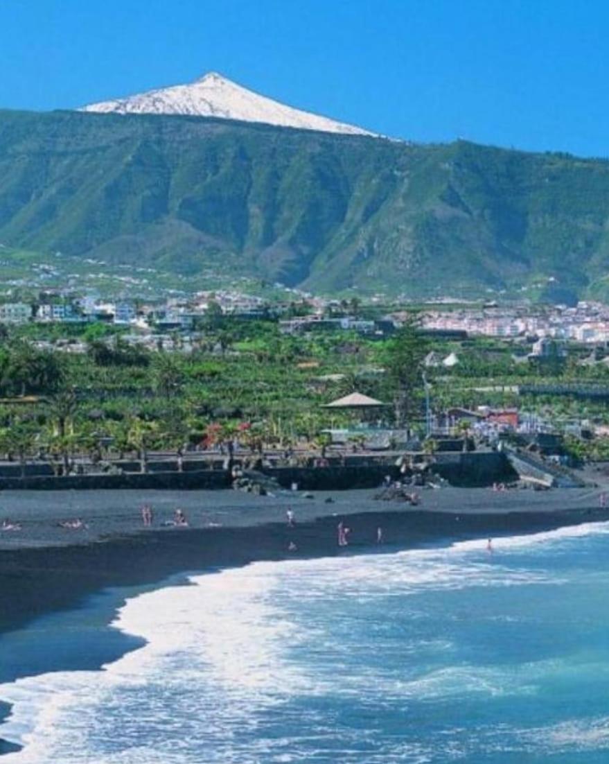 Tradicional Casa Canaria Con Piscina Y Vistas Al Teide Icod De Los Vinos Bagian luar foto