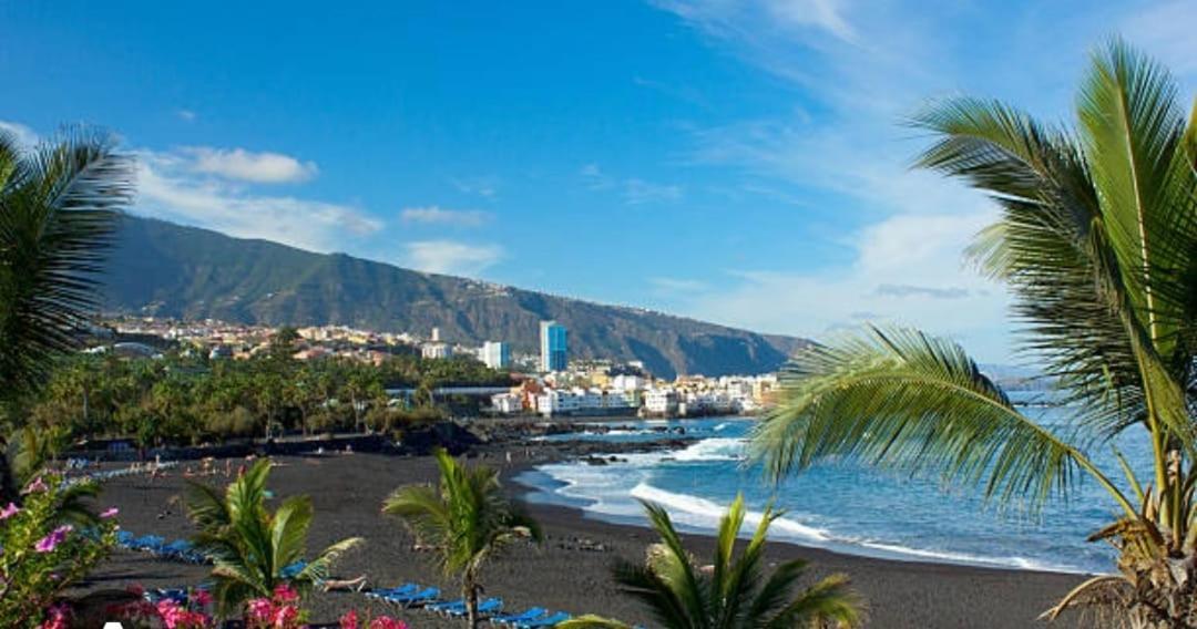 Tradicional Casa Canaria Con Piscina Y Vistas Al Teide Icod De Los Vinos Bagian luar foto
